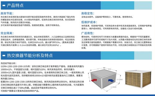 中惠定制养殖厂新风换气机 环氧树脂耐腐材质，高效通风换气降温解决方案
